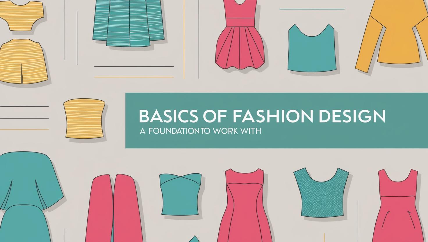 Basics of Fashion Design: Building a Strong Foundation”