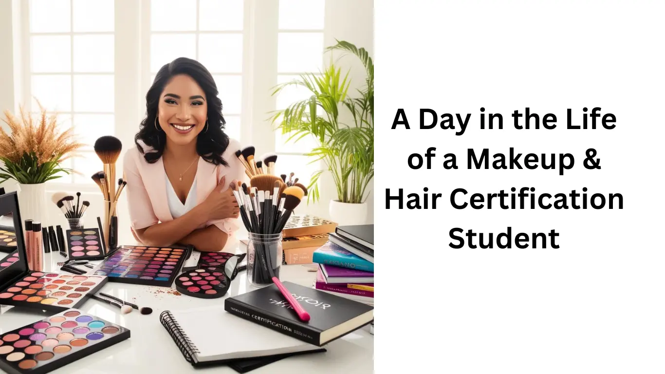 A Day in the Life of a Makeup & Hair Certification Student