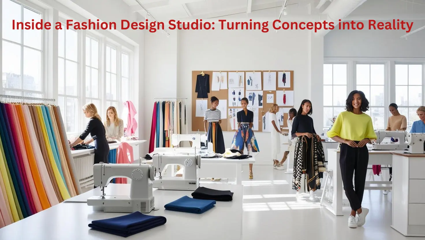 Inside a Fashion Design Studio: Turning Concepts into Reality