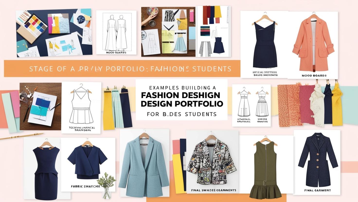 How to Build a Fashion Design Portfolio for B.Des Students