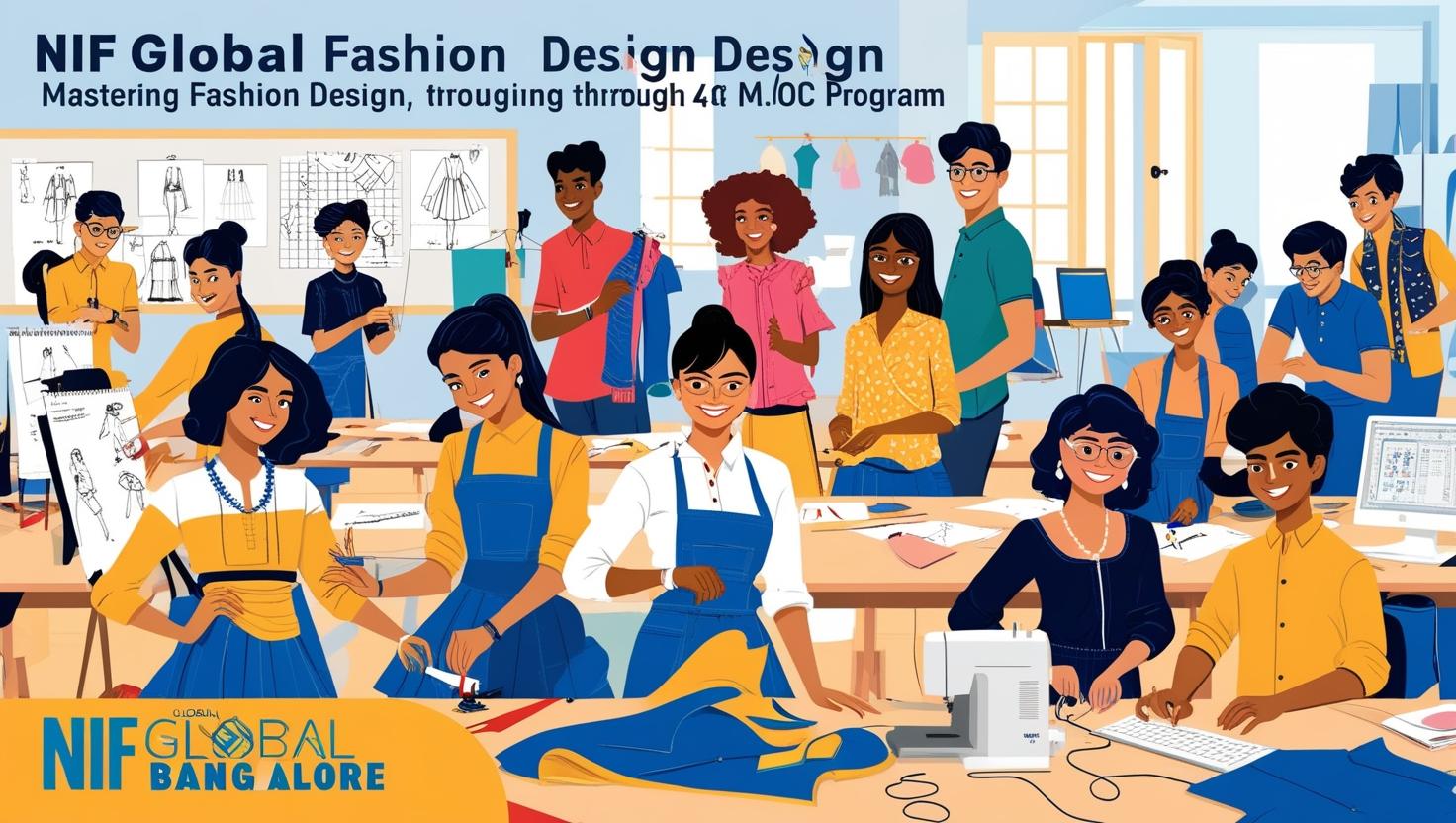 Mastering Fashion Design with M.Voc at NIF Global Bangalore