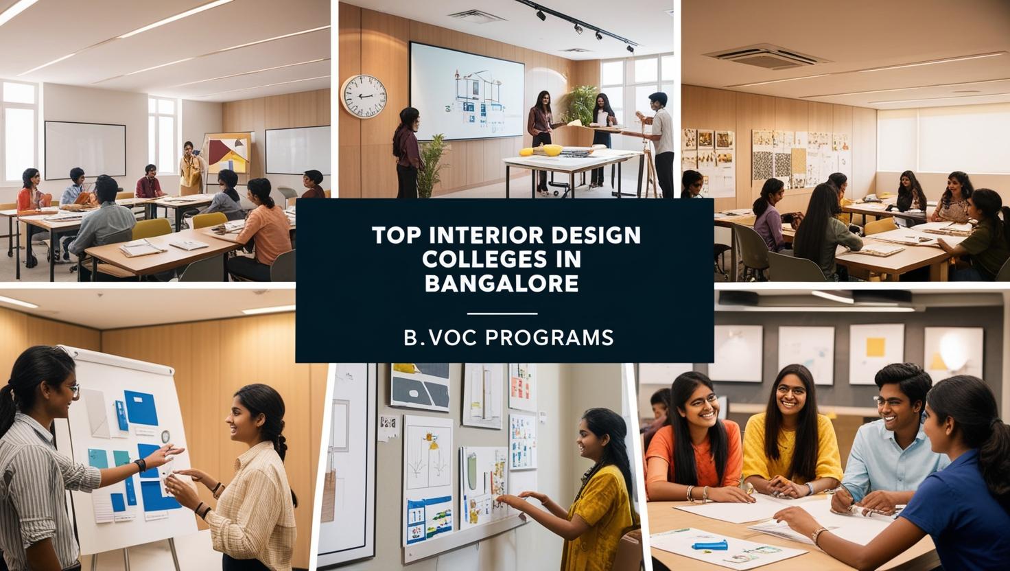 Top Interior Design Colleges in Bangalore for B.Voc Program
