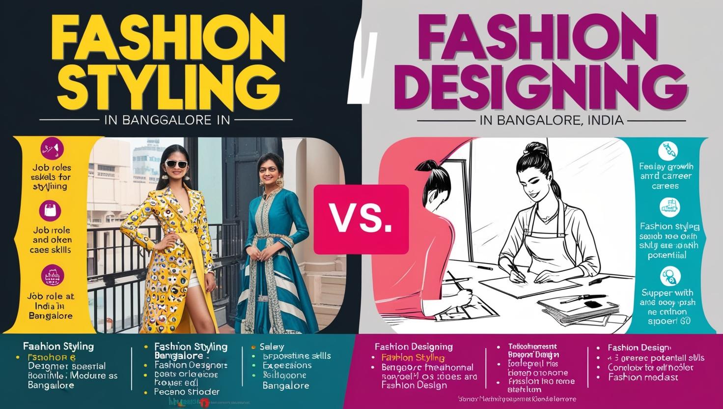 Fashion Styling vs Fashion Designing in Bangalore: Which Career Path to Choose?