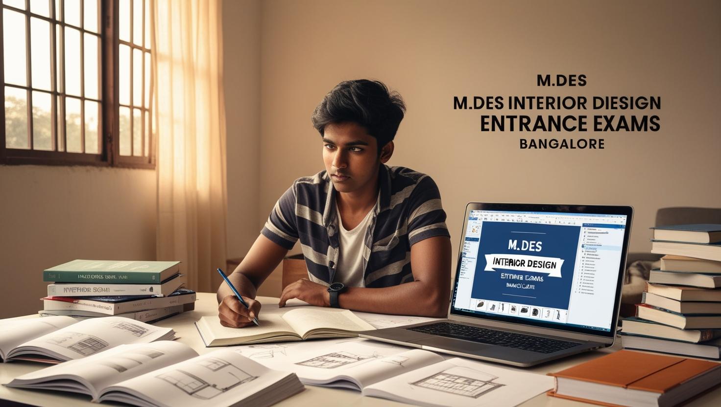 Preparing for M.Des Interior Design Entrance Exams in Bangalore